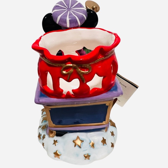 Vintage 1994 Disney Porcelain It's a Small World Holiday Christmas Mickey Train - Picture 6 of 12